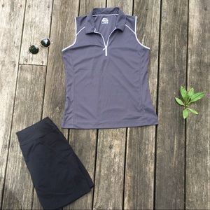 Slazenger Golf Collared Tank Top